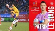 Mắc sai lầm liên tiếp, Bùi Tiến Dũng mất suất bắt chính vào tay Patrik Lê Giang
