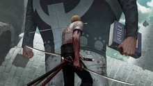 Họa sĩ minh họa của Marvel/DC Comics tái hiện cảnh Zoro chống lại Kuma trong One Piece