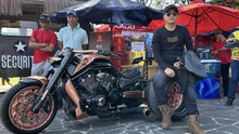 Đại gia Hoàng Kim Khánh độ xe khủng được vợ tặng sinh nhật: Biến thành ‘quái thú’ 3 bánh, thắng 8 triệu tại sự kiện cho gần 3.000 dân chơi mô tô