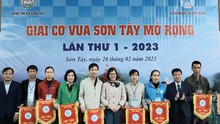 VĐV quốc tế và nhiều tỉnh, thành hội tụ ở giải cờ vua Sơn Tây mở rộng 2023