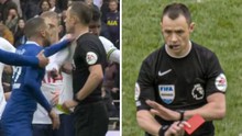 Tottenham vs Chelsea: Vì sao Hakim Ziyech lại được xóa thẻ đỏ?