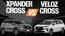Mitsubishi Xpander Cross 2023 chơi 'khô máu' với Toyota Veloz Cross: Giá bằng nhau từng xu, dùng trải nghiệm lái đấu lại công nghệ
