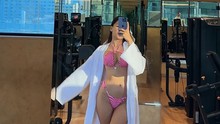 Bạn gái Văn Lâm khoe vóc dáng nóng bỏng khi tập gym