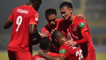 Xem trực tiếp bóng đá Công An Hà Nội 2-0 Bình Định:  Jesus Silva ghi bàn trên chấm 11m (H1)