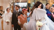 Cận cảnh đám cưới của công chúa xinh đẹp nhất Jordan: Cô dâu mặc váy cưới đẳng cấp, khung cảnh lãng mạn tựa truyện cổ tích