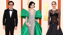 Thảm đỏ lễ trao giải Oscar 2023: Phạm Băng Băng lộng lẫy như 'bà hoàng' lấn át các mỹ nhân Hollywood, sao gốc Á gây ấn tượng