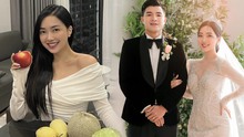 Gái xinh Bắc Giang lấy cầu thủ quê Phú Thọ "nhà to nhất xã", ngày cưới diện 3 chiếc váy giá 1 tỷ đồng, được chồng yêu chiều