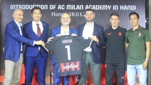 Việt Nam có học viện bóng đá chuẩn mô hình Ý của AC Milan
