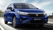 Honda City 2023 ra mắt: Thêm bản hybrid, phanh đĩa sau, phanh tay điện tử, có cả cửa sổ trời