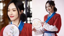 Lâu rồi Đường Yên mới mặc lại đồ cổ trang, tạo hình bà thím nhưng vẫn đẹp ngất ngây 