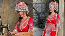 Siêu mẫu Minh Tú khoe hành trình phượt Hà Giang, thích thú diện váy áo dân tộc khiến fans cười nghiêng ngả: “Vậy là đã dịu dàng dữ chưa?”