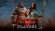 Ba lớp nhân vật chính xuất hiện trong bản beta Diablo IV