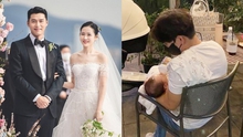 Rầm rộ hình ảnh Hyun Bin âu yếm con trai sau nghi vấn ly hôn, thực hư ra sao?