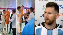 Lộ clip mới về màn đụng độ Messi vs Weghorst ở World Cup 2022