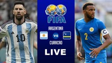 Lịch thi đấu bóng đá hôm nay 29/3: Argentina vs Curacao