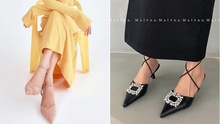 10 mẫu giày cao gót hack chân thon dài, thêm nét sang chảnh cho style công sở của các chị em