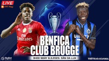 Nhận định, soi kèo Benfica vs Club Brugge (3h00, 8/3): Không có cổ tích cho Brugge