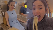 Minh Hằng khi mang thai: Mặt mộc vẫn đẹp mê, dáng dấp không bị "'phát tướng' nhờ tránh một việc mà các mẹ bầu thường làm