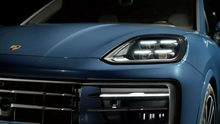 Porsche Cayenne 2024 lần đầu lộ ngoại thất: Nhìn qua tưởng Taycan, khoe công nghệ đèn mới sáng gấp đôi đời cũ