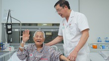 Phẫu thuật thành công cho cụ bà 109 tuổi bị gãy xương đùi