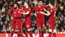 Salah và Jota tỏa sáng, Liverpool thắng Leeds bằng tỉ số của một set tennis