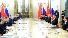 Tổng thống Nga Vladimir Putin tiếp Bộ trưởng Quốc phòng Trung Quốc