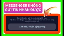 Người dùng Facebook Việt Nam kêu trời vì bỗng nhiên bị khóa Messenger