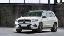 Ảnh Mercedes-Benz GLS 2024 đầu tiên trước ngày ra mắt: Trông chẳng khác mấy bản cũ nhưng hãng khẳng định có 3 thứ mới