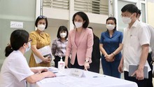 Dịch Covid-19: Kiểm tra công tác phòng, chống dịch tại một số trạm y tế, trường học tại Hà Nội