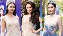 Miss Universe Thailand xinh nổi bật, Lâm Khánh Chi lạ lẫm bên dàn mỹ nhân chuyển giới đọ đường cong với trang phục cắt xẻ táo bạo