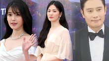 Thảm đỏ Baeksang lần thứ 59: Song Hye Kyo khoe nhan sắc chuẩn nữ thần, hội ngộ "tình cũ" Lee Byung Hun