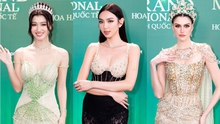 Thùy Tiên hở bạo 'chặt chém' Hoa hậu đẹp nhất thế giới, Phương Nhi và dàn hậu gợi cảm không ai thua ai trên thảm đỏ