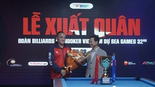Đội Billiards và Snooker Việt Nam xuất quân tham dự SEA Games 32
