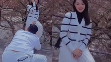 Chồng Minh Hằng không ngại rũ bỏ hình tượng đại gia khi chụp hình cho vợ