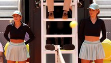 Chiếc váy ngắn gây tranh cãi tại giải quần vợt Madrid Open