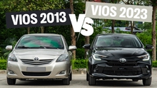 Tôi mang Vios 2013 của nhà ra so kè Toyota Vios 2023 vừa ra mắt: 10 năm vừa thêm, vừa bớt, bạn về phe nào? 