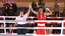 Cận cảnh võ sĩ Việt Nam tung đòn knock-out, khiến đối thủ Thái Lan bất động, giành HCV SEA Games