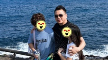 Shark Bình khoe 2 nhóc tì trong chuyến du lịch, Phương Oanh là người chụp ảnh cho 3 bố con?