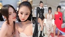 Khung hình chung gây bão Met Gala: Song Hye Kyo - Jennie đọ sắc cực gắt, chị em Kardashian lên đồ lồng lộn đập tan tin đồn bị cấm cửa