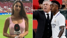 Lỡ đặt câu hỏi khó dành cho HLV Ancelotti, nữ phóng viên Tây Ban Nha xinh đẹp bị dọa... cưỡng hiếp