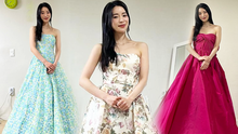 Lim Ji Yeon nhận ngay 100 điểm tinh tế sau màn "xả ảnh" hậu trường chọn váy đi dự Baeksang