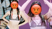 Mỹ nữ gen 4 nhận 'gạch đá' khi diện bra bé bằng nắm tay bên ngoài áo quây, netizen phẫn nộ vì lối ăn mặc kém duyên