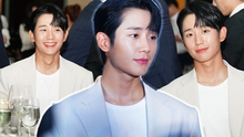 Jung Hae In đổ bộ sự kiện ở Hà Nội: Mặt đẹp như tượng tạc chấp đèn flash, đúng là tình màn ảnh của Jisoo!