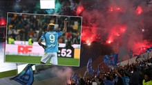 Napoli vô địch Serie A sớm 5 vòng, CĐV tràn xuống sân ăn mừng cuồng nhiệt 