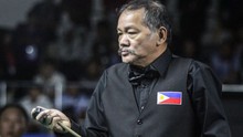 ‘Phù thủy bi-a’ Efren Reyes thảm bại tại SEA Games, thua tay cơ Campuchia ngay vòng đầu