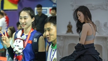 Hot girl bóng chuyền Nguyệt Anh quá xinh khiến fan Thái xin chụp ảnh, vượt ám ảnh chấn thương để tỏa sáng rực rỡ