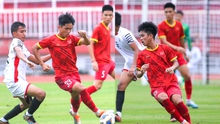 Sớm mất người vì thẻ đỏ, U17 Việt Nam nhận kết quả bất ngờ trước đội bóng Tây Á 