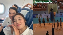 Người đẹp bóng chuyền Phạm Thị Yến và các học trò bất ngờ với sự cố hy hữu ở giải trẻ VĐQG
