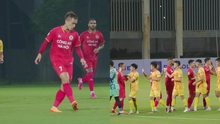 Cầu thủ Việt kiều đá chính, U23 Việt Nam vẫn nhận thất bại trước CLB CAHN