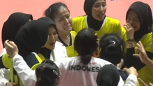 Chủ nhà Indonesia bật khóc sau thất bại nghẹt thở trước Việt Nam ở chung kết AVC Challenge Cup 2023